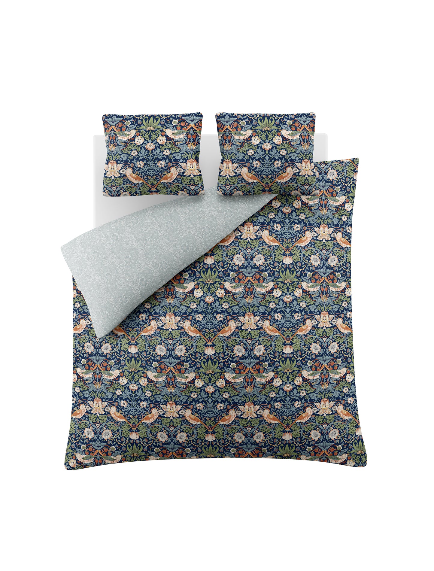 Strawberry Thief Bedding Set