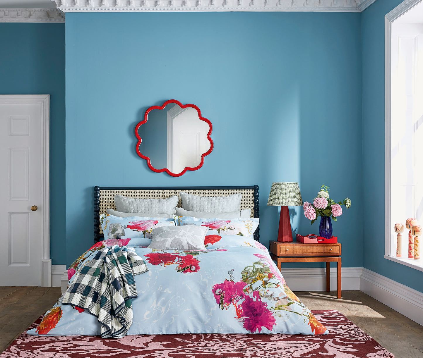 Floating Floral Duvet Cover