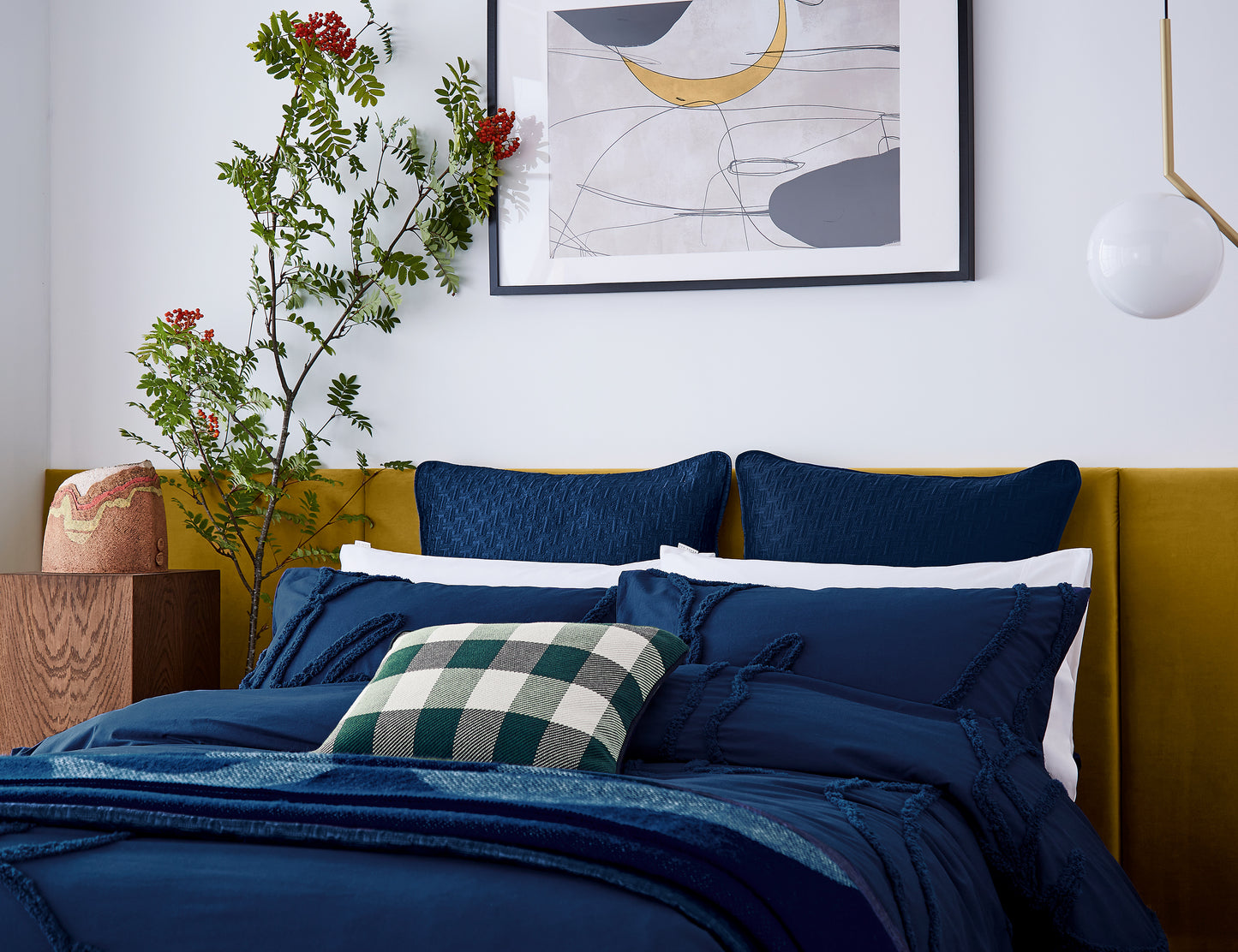 Magnolia Tufted Duvet Cover