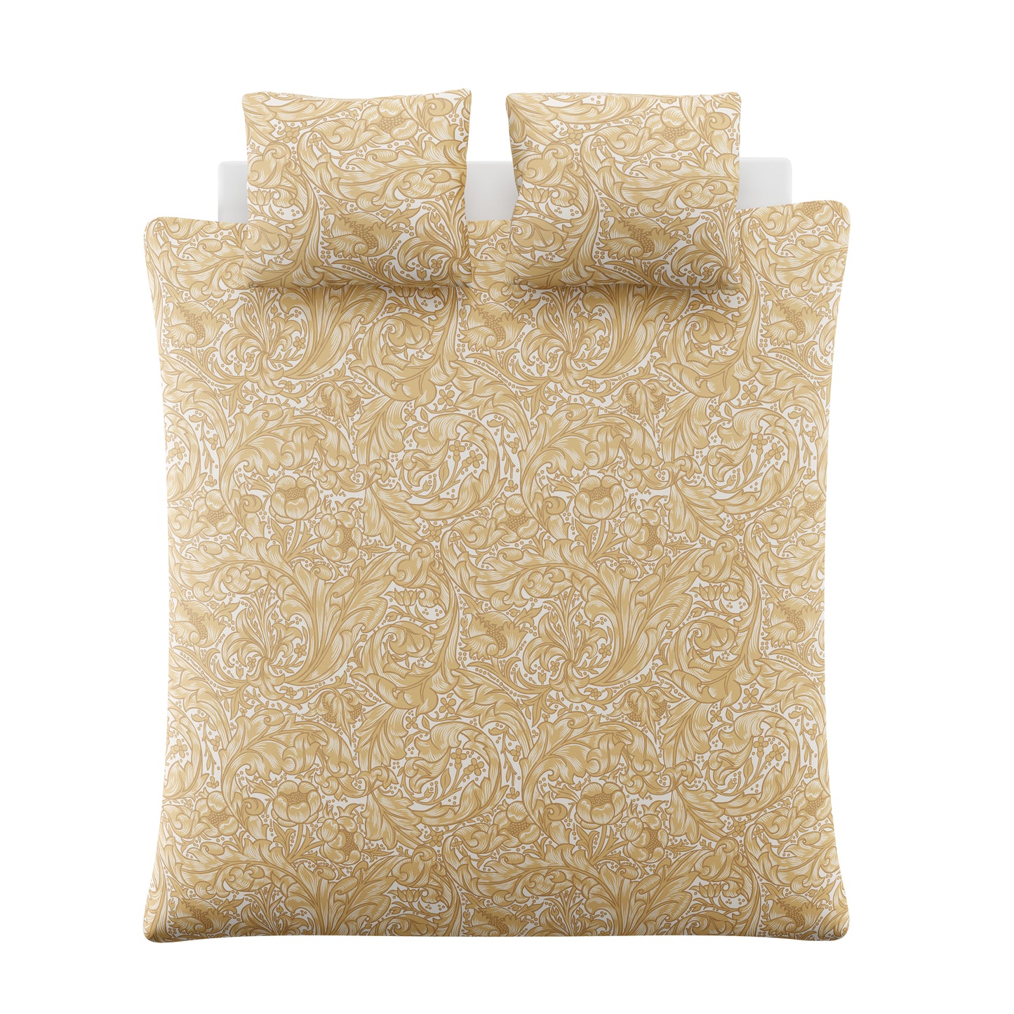 Bachelor Button Honey Bedding Set