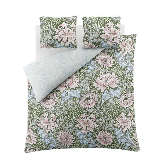 Chrysanthemum Sage Bedding Set