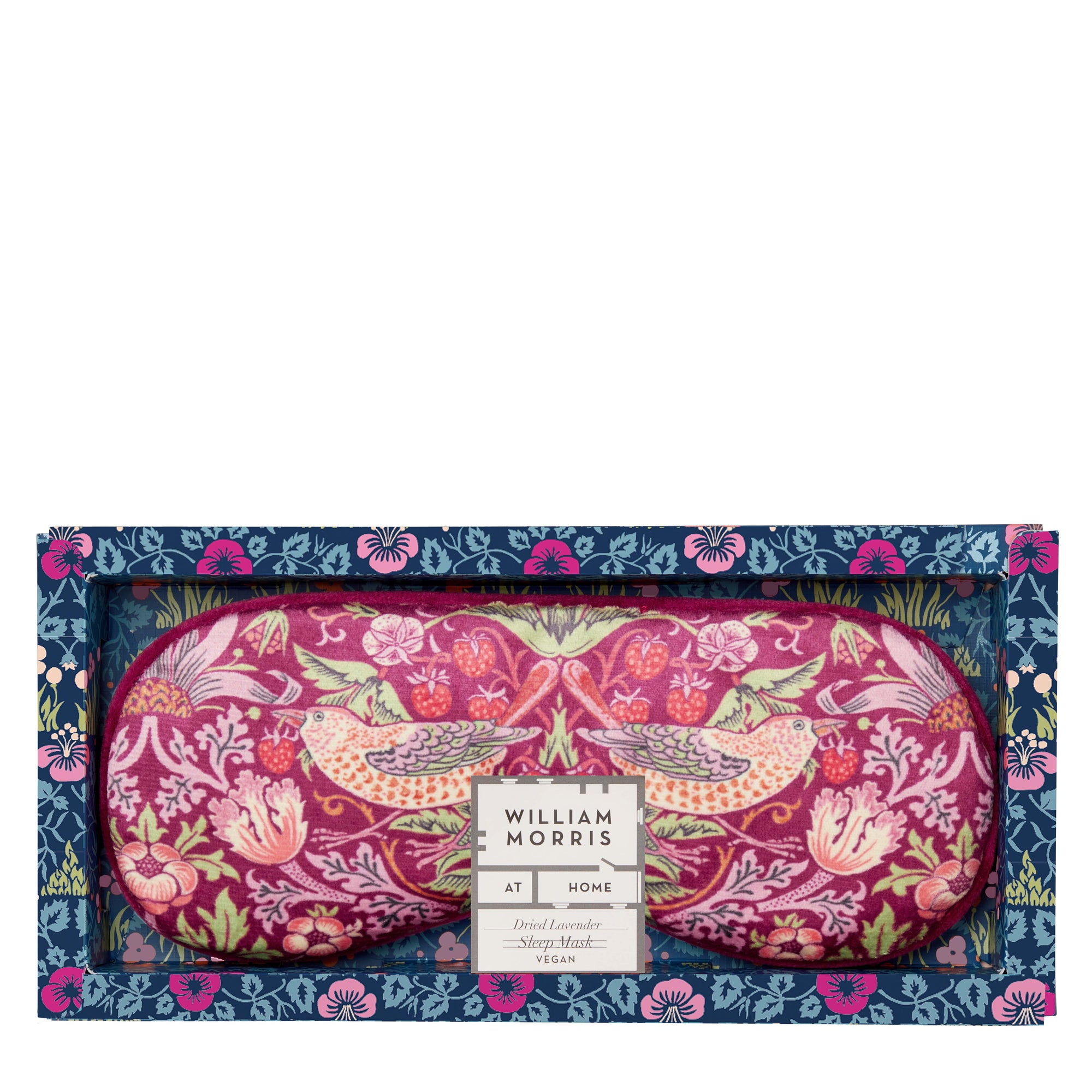 Strawberry Thief Dried Lavender Sleep Mask