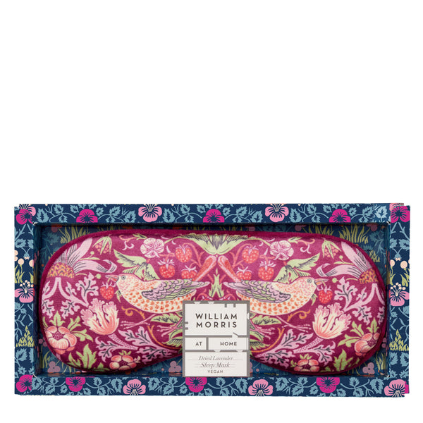 Strawberry Thief Dried Lavender Sleep Mask