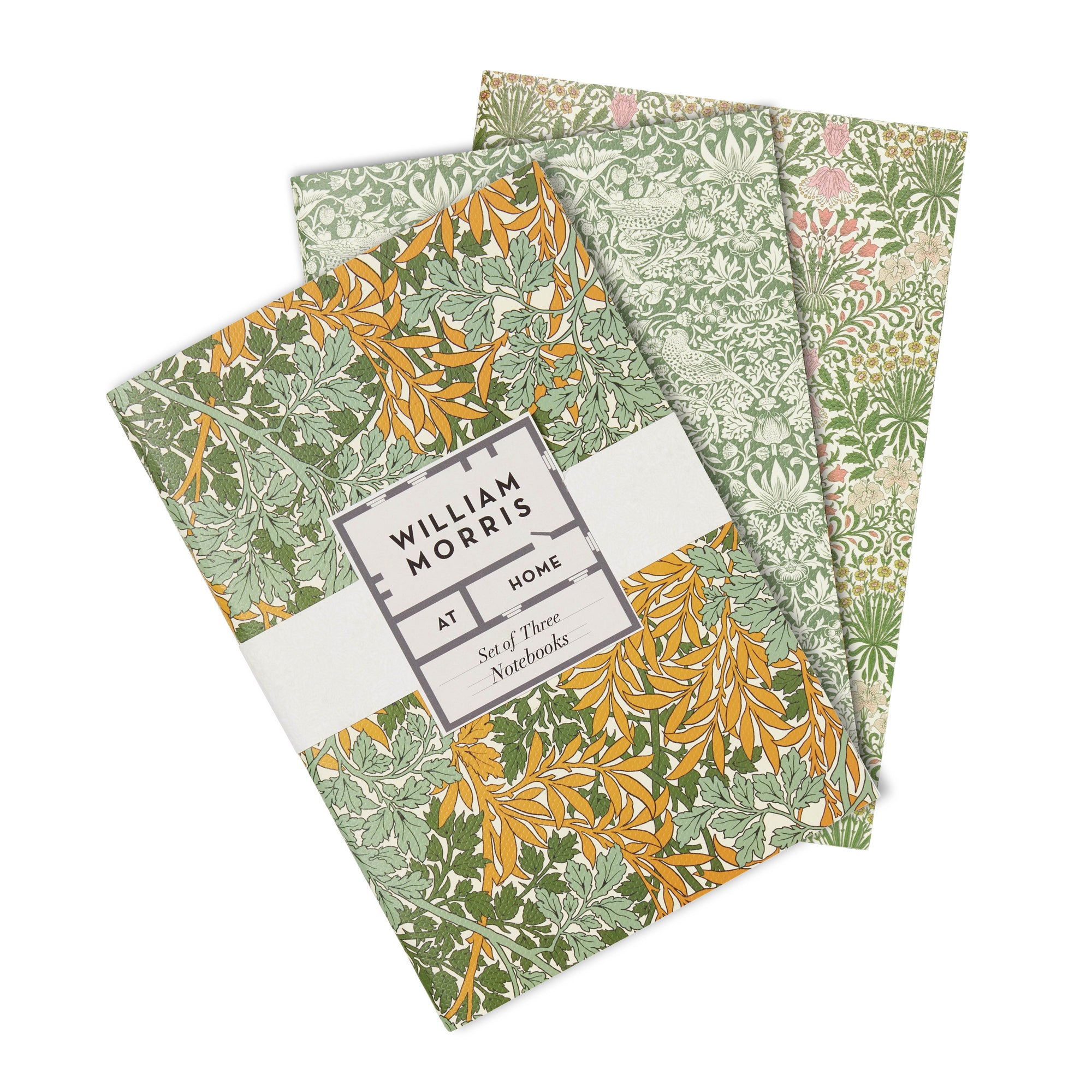 Useful & Beautiful Set of Three A5 Notebooks