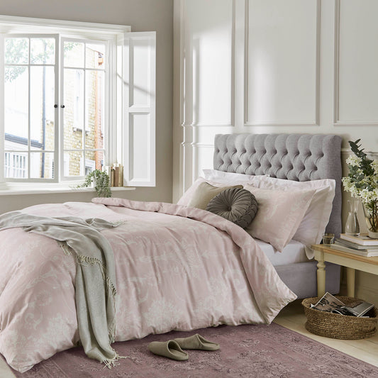 Josette Pale Amethyst Duvet Cover