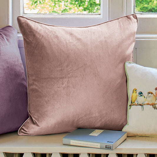 Nigella Velvet Feather Cushion