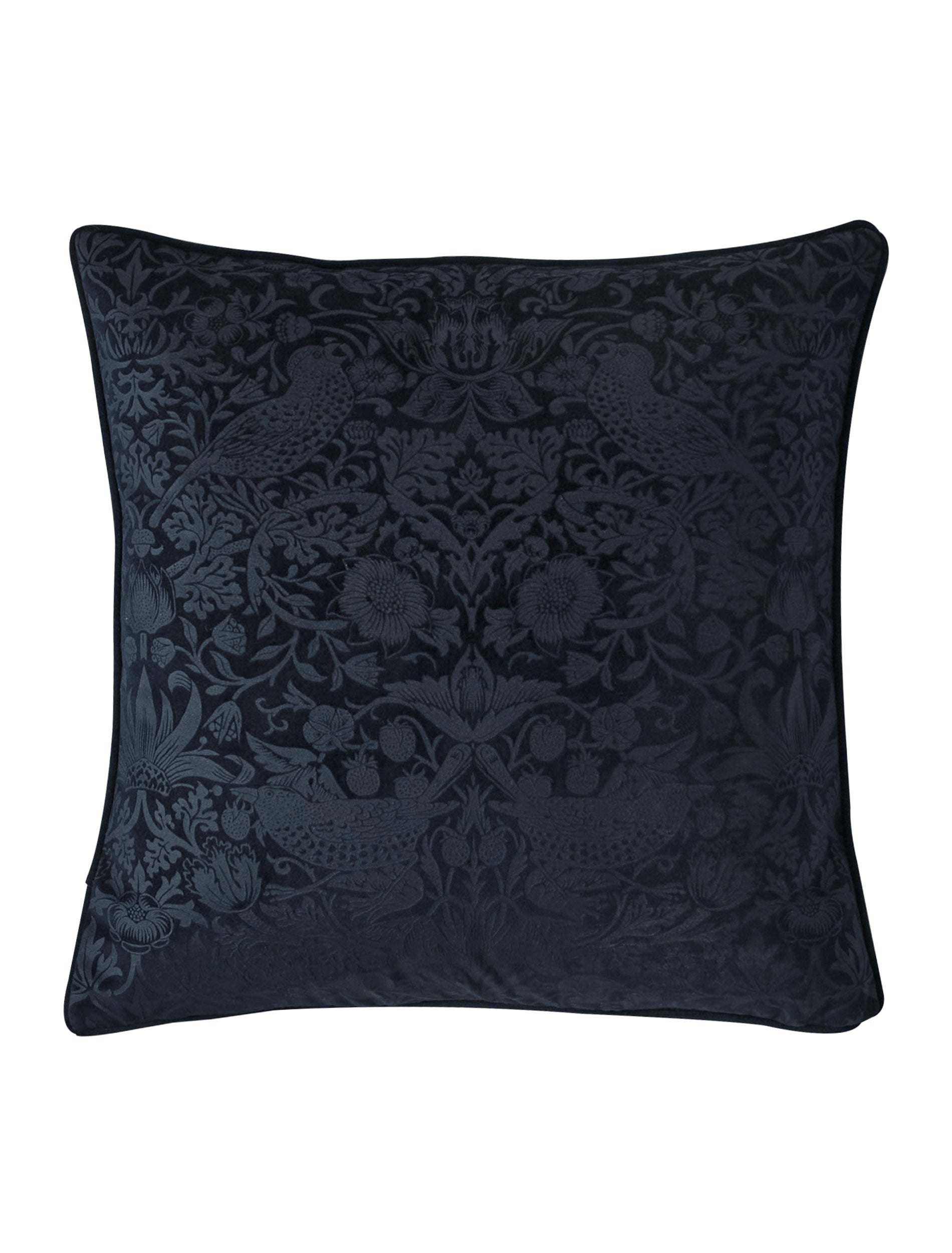 Strawberry Thief Embossed Cushion