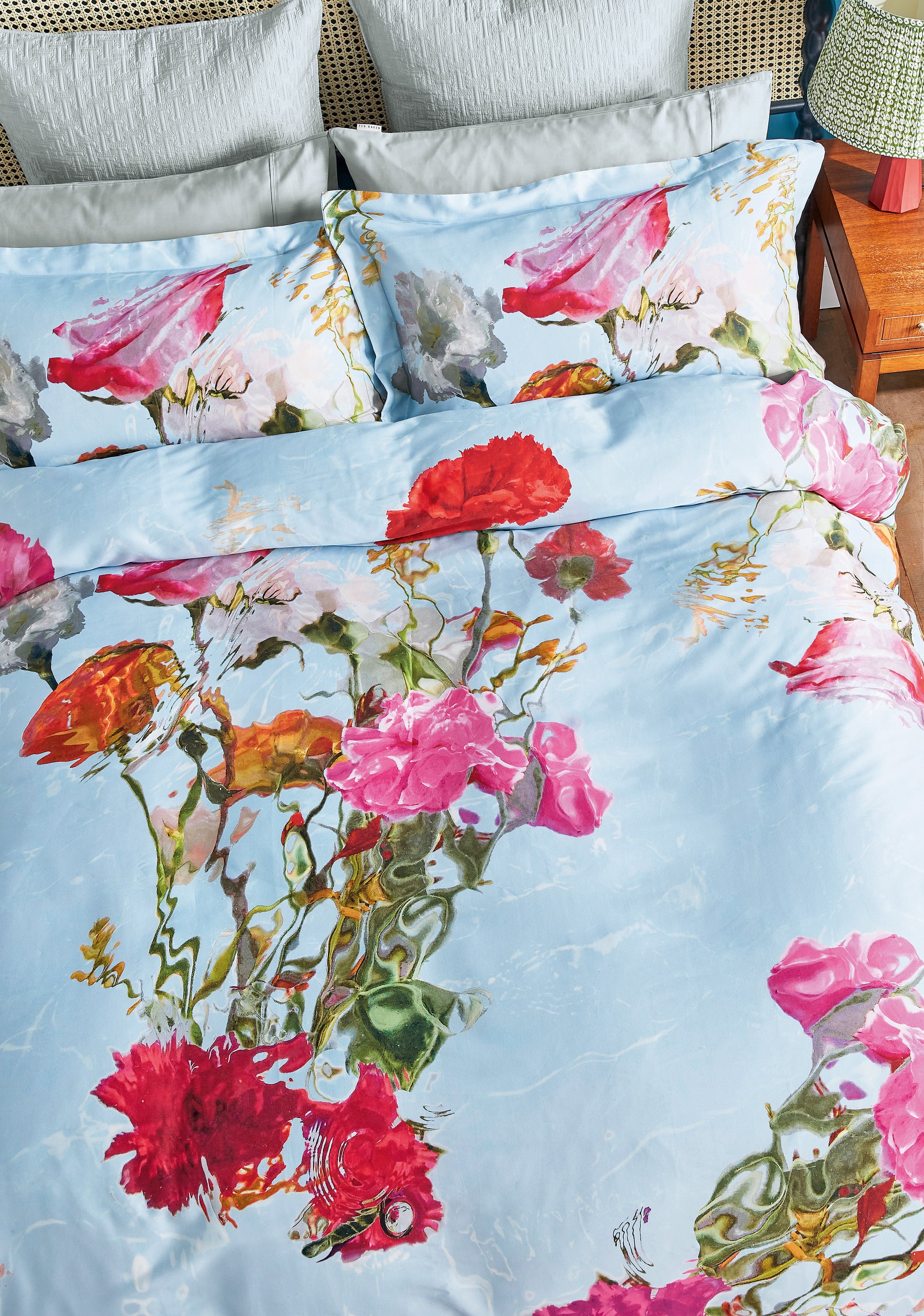 Floating Floral Duvet Cover