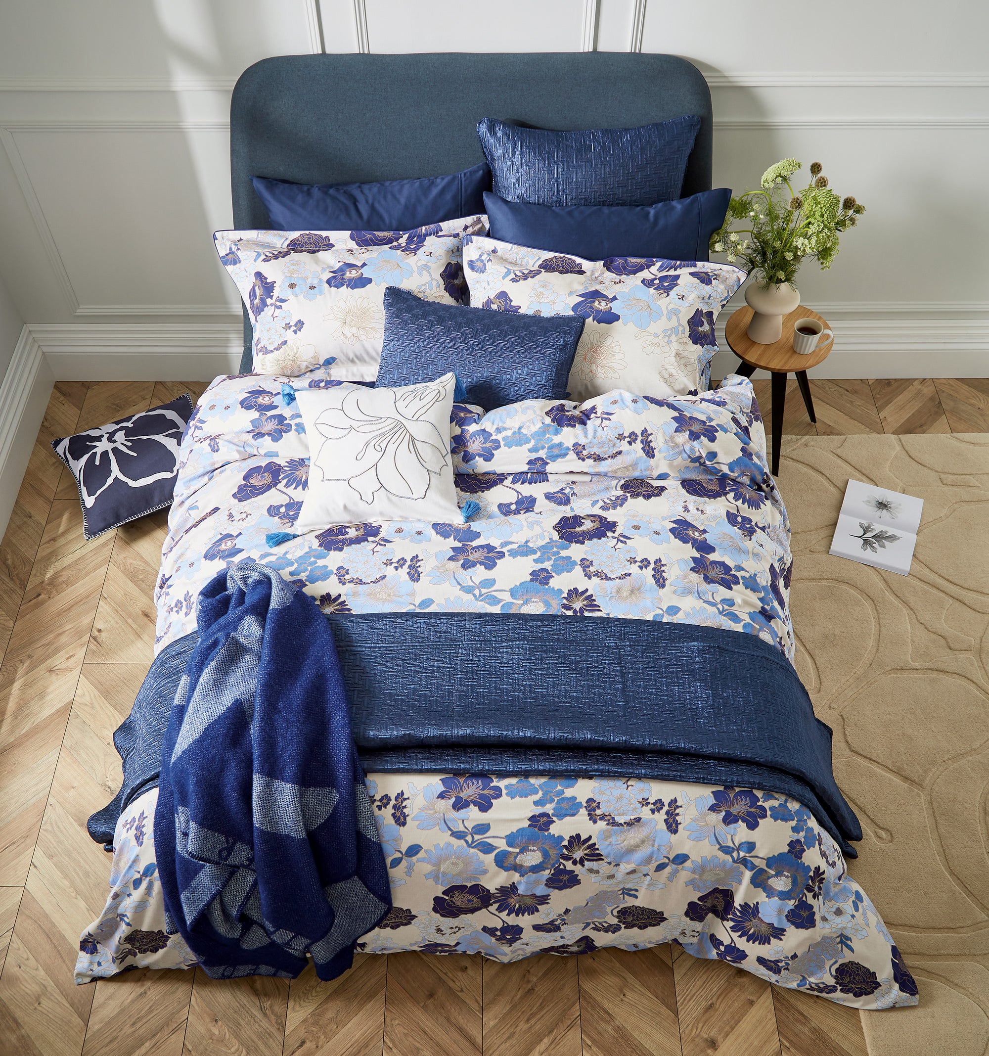 New Romantics Floral Duvet Cover