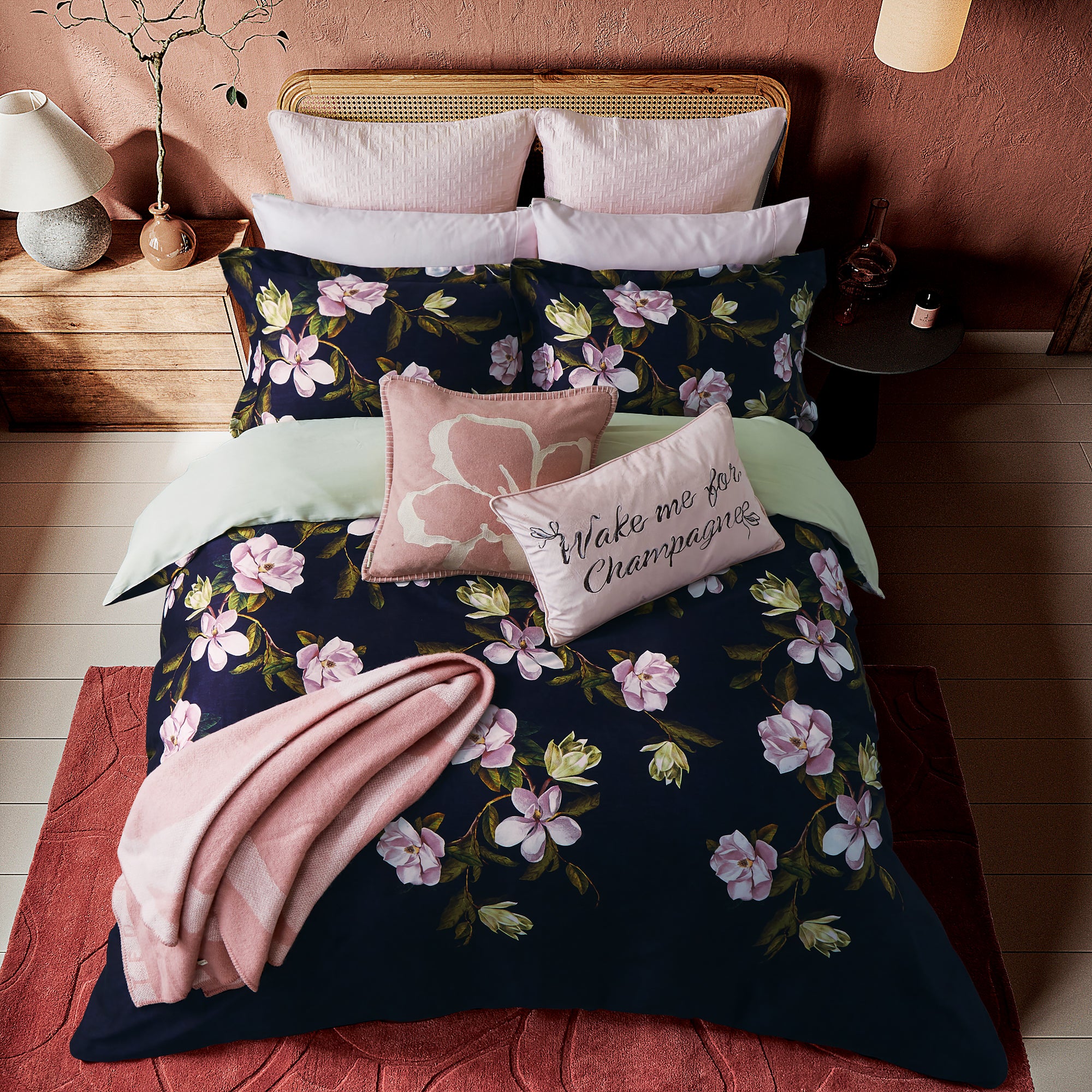 Opal Floral Pillowcase